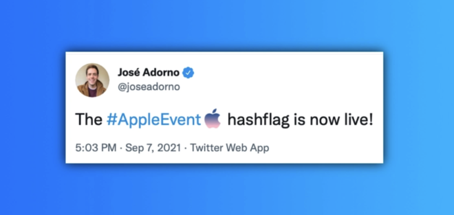 #AppleEvent, Twitter lancia il nuovo hashtag