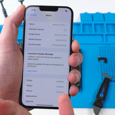 Face ID di iPhone 13 smette di funzionare con uno schermo di terze parti