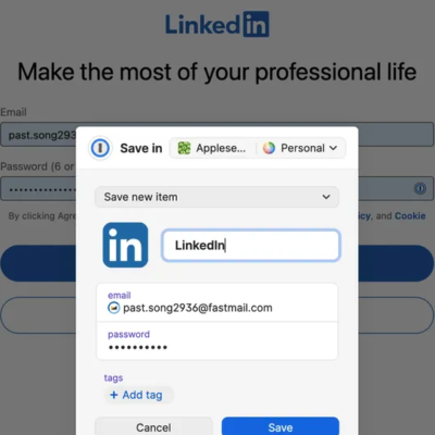 1Password lancia una funzione simile a “Nascondi la mia e-mail” di Apple