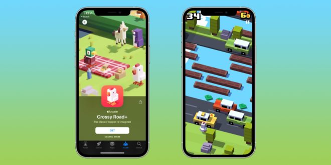 Il classico gioco Crossy Road arriverà su Apple Arcade