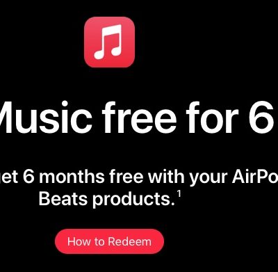 Apple offre 6 mesi di Apple Music per chi ha AirPods e Beats