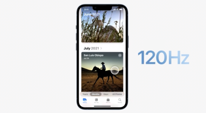 iOS 15.4: le app di terze parti potranno sfruttare i display ProMotion di iPhone 13 Pro