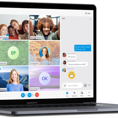 Skype si rifà il look su iPhone e Mac