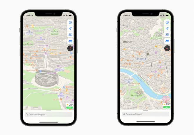 Apple rilascia la nuova versione di Mappe in Italia!