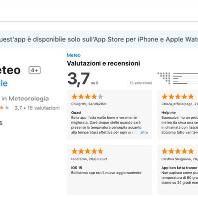 Ora è possibile recensire le app integrate su iPhone sull’App Store [AGGIORNATO]