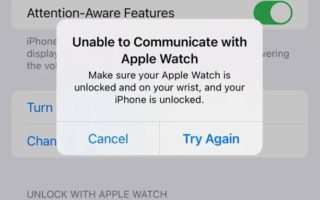 Sblocca con Apple Watch non funziona su alcuni iPhone 13