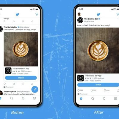 Twitter: al via i test del nuovo layout edge-to-edge della timeline