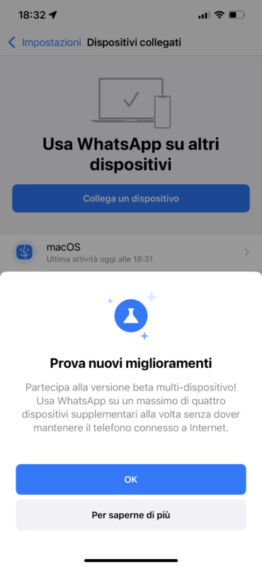 whatsapp multi dispositivo