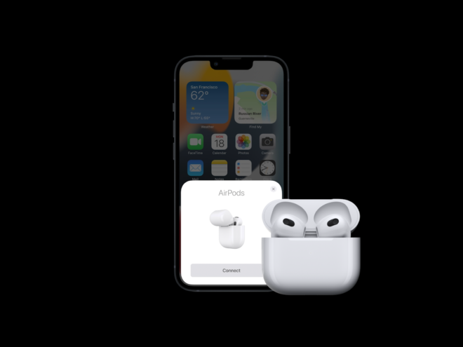 Gli AirPods 3 richiedono almeno iOS 13