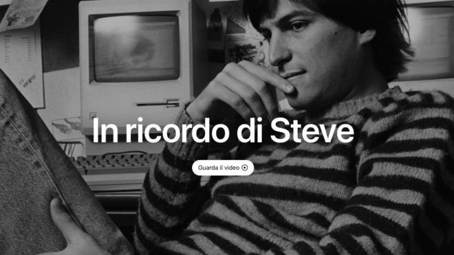 Apple commemora Steve Jobs a 10 anni dalla sua scomparsa