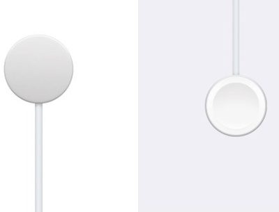 Apple Watch Series 7, il disco di ricarica è in alluminio