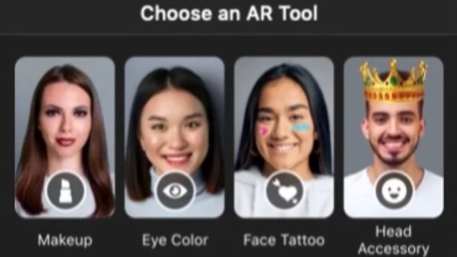 Una nuova app di Facebook consentirà di creare e condividere i filtri AR