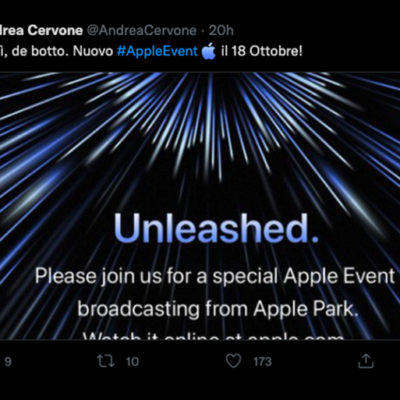 Evento Apple: su Twitter arriva l’hashflag ufficiale