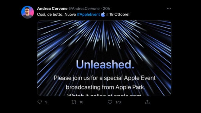 Evento Apple: su Twitter arriva l’hashflag ufficiale