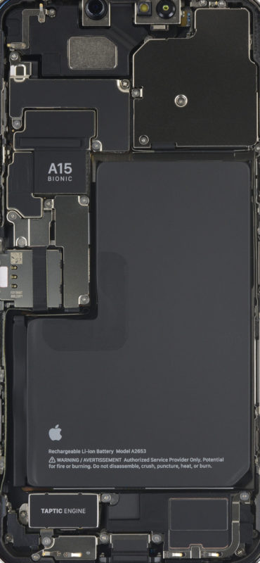 iPhone 13 Pro Max – Componenti interne