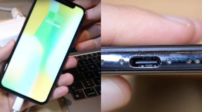 iPhone X modificato con porta USB-C arriva su eBay a cifre folli