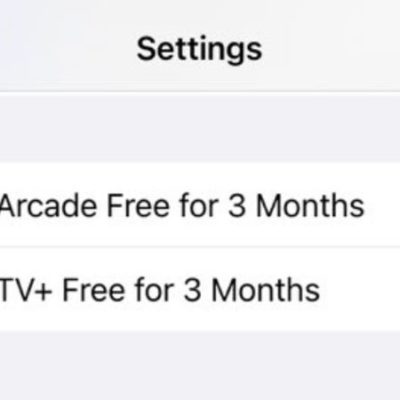 Apple pubblicizza i suoi servizi nell’app Impostazioni