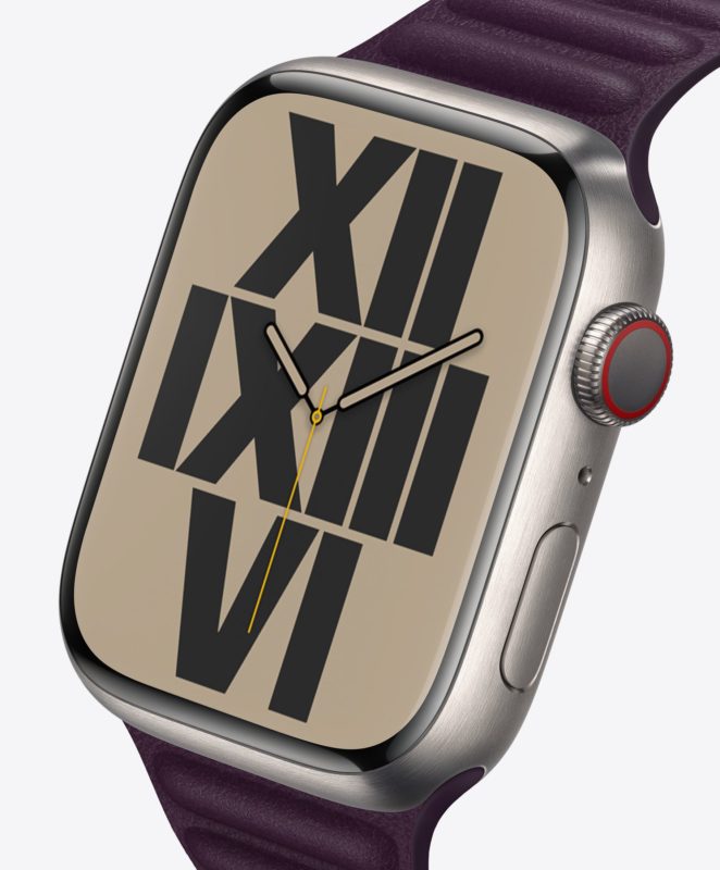 Apple Watch series 7 titanio