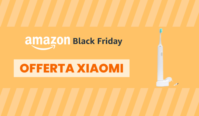 Lo spazzolino smart di Xiaomi in offerta a 29,99€ per il Black Friday 2021