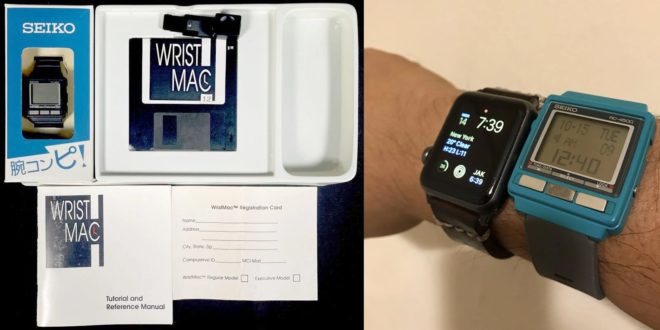 Il “primo” Apple Watch Seiko WristMac del 1988 finisce all’asta