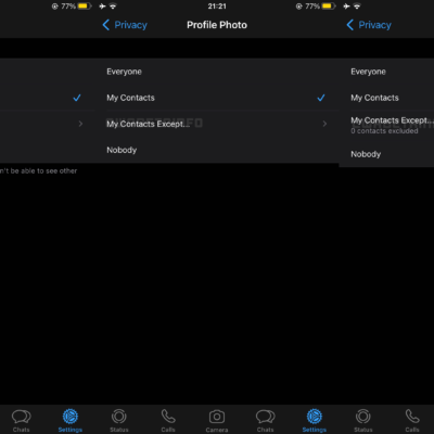 WhatsApp per iOS: in arrivo nuove funzionalità di privacy