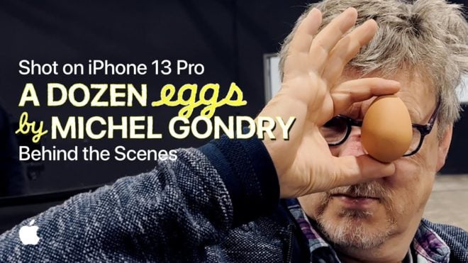 Apple pubblica il dietro le quinte del video “Shot on iPhone” di Michel Gondry