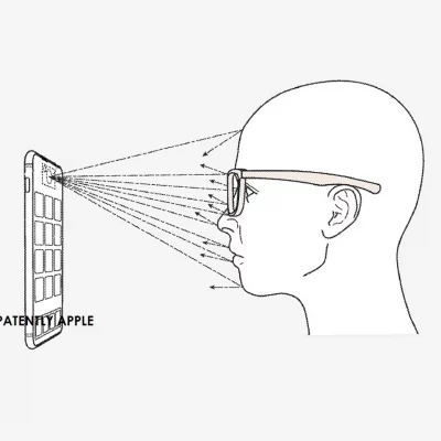 Brevetto Apple: i contenuti dell’iPhone visibili solo con appositi occhiali