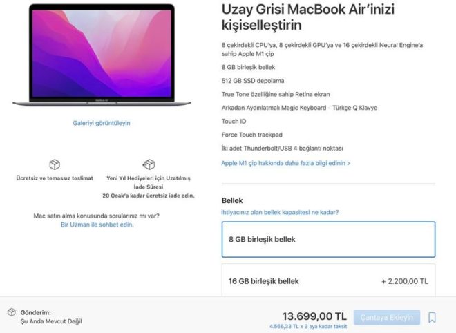 Apple sospende la vendita dei suoi dispositivi in Turchia
