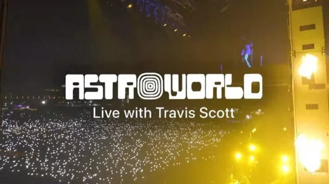 Lo show Astroworld di Travis Scott in streaming in esclusiva su Apple Music