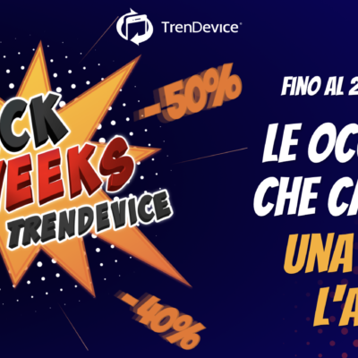 Su TrenDevice il Black Friday è già arrivato con grandi sconti su tutti i Ricondizionati! iPhone 11 da 399,90€, iPhone 12 da 609,90€