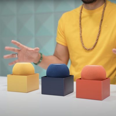 Ecco le tre nuove colorazioni di HomePod mini nelle prime immagini reali [AGGIORNATO]
