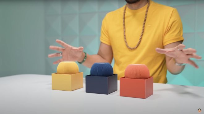 Ecco le tre nuove colorazioni di HomePod mini nelle prime immagini reali [AGGIORNATO]