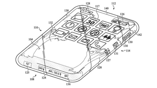 Apple brevetta iPhone e Apple Watch a tutto vetro