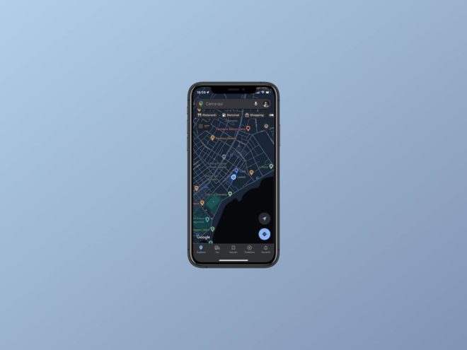 Come abilitare la modalità Dark di Google Maps su iPhone
