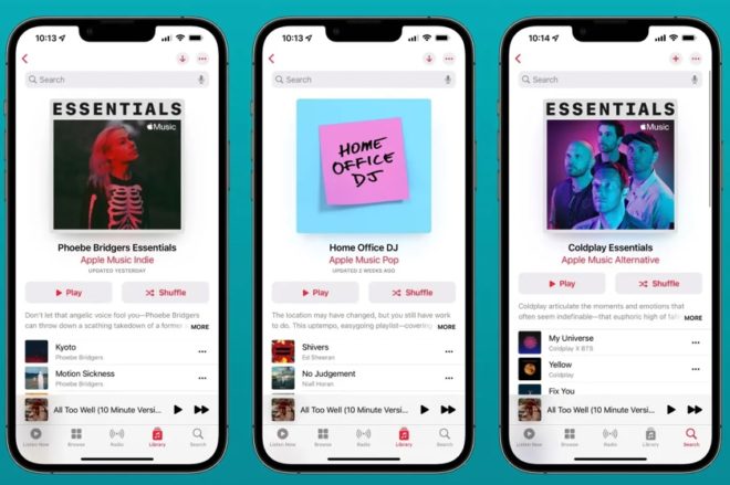Con iOS 15.2 puoi cercare i brani nelle playlist di Apple Music
