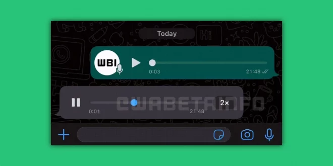 WhatsApp a lavoro per velocizzare anche i messaggi audio