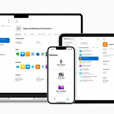 Apple parla del servizio Apple Business Essentials