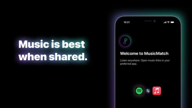 MusicMatch consente di aprire i link Spotify su Apple Music e viceversa