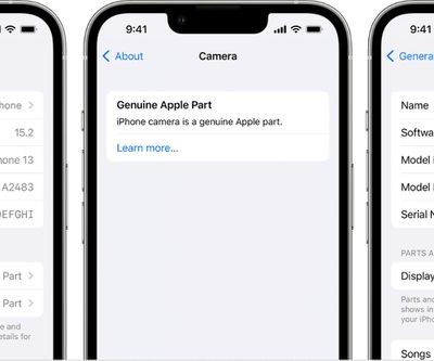 iOS 15.2 aggiunge una sezione dedicata alla cronologia delle riparazioni su iPhone