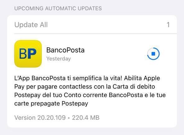 postepay Apple Pay