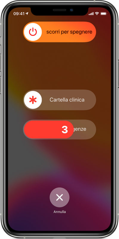 sos emergenze ios 15.2