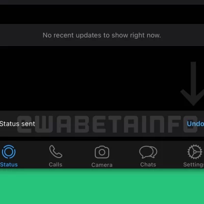 WhatsApp testa la funzione “Annulla” negli Status