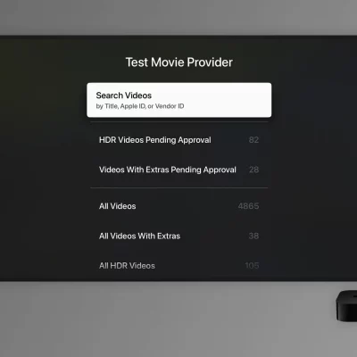 Apple rilascia una nuova app per tvOS