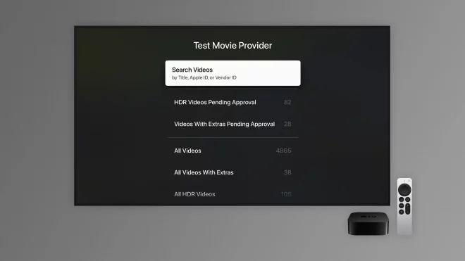 Apple rilascia una nuova app per tvOS