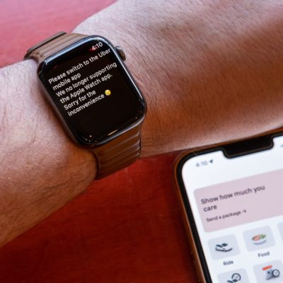 Anche Uber lascia Apple Watch, la crisi delle app continua