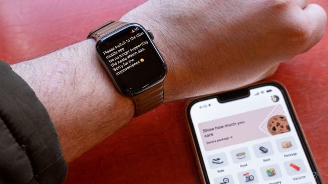 Anche Uber lascia Apple Watch, la crisi delle app continua