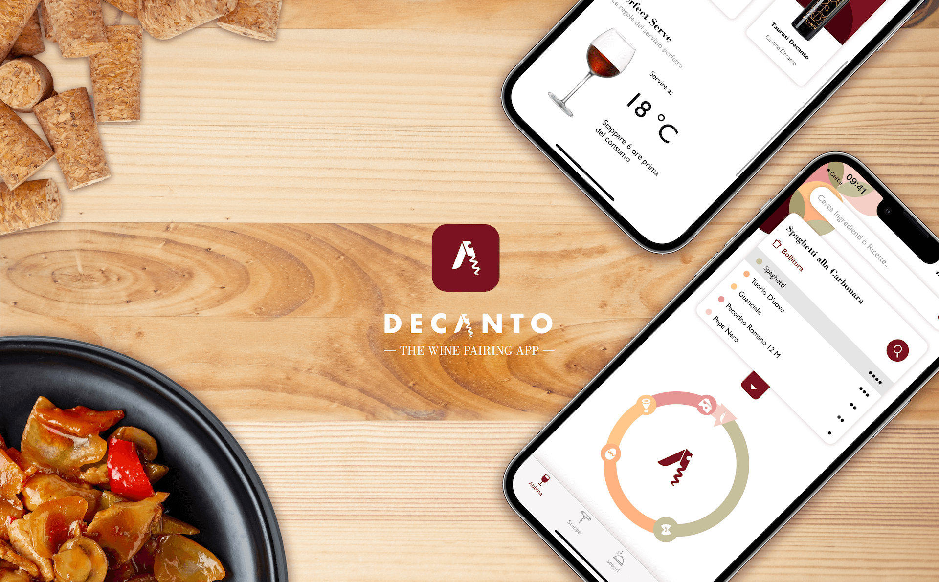 Decanto, l'app che ti dice qual è il vino migliore per ogni piatto 