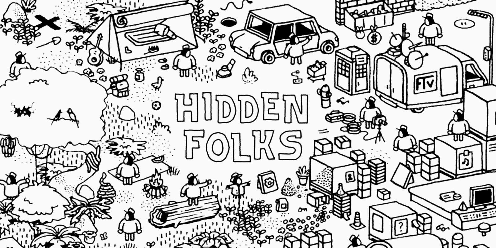 hidden folks aple arcade