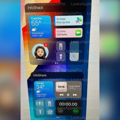iOS 16: widget interattivi per la schermata home?