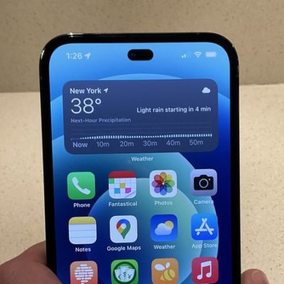 iPhone 14 e la nuova tacca a forma di “pillola”, ecco il primo mockup